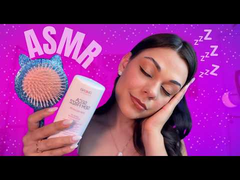ASMR: Amiga Mexe No Seu Cabelo Até Você Dormir 😴 (Compilado)
