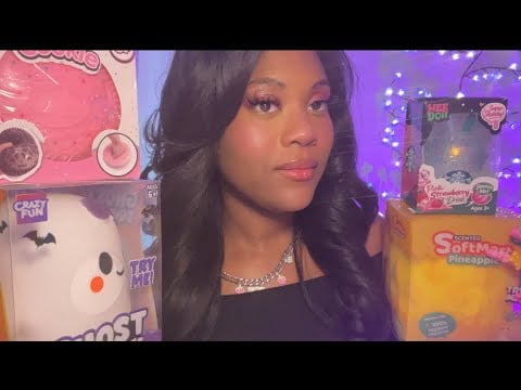 ASMR Squishy Unboxing 📦 Super Satisfying Tapping, Squeezing & Tingly Squishy Sounds