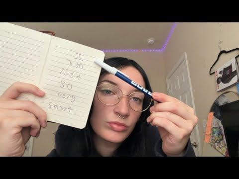 ASMR shady doctor examines you 