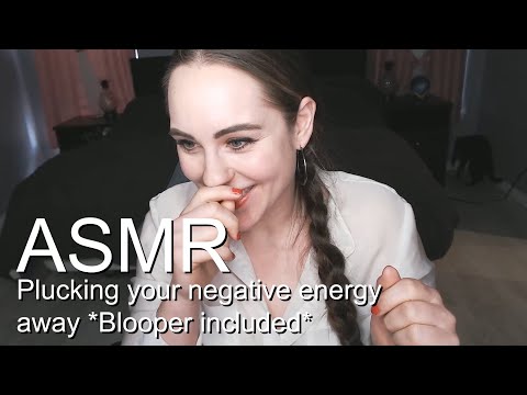 Plucking negative energy with a blooper! Finger flutters **cat appearance**