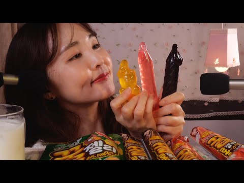 파는 꿀젤리 먹는 소리 ASMR｜Honey Jelly Eating sounds