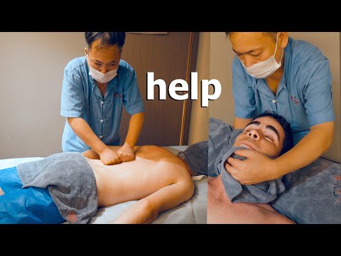 ASMR: MASSAGGIO CINESE alla SCHIENA e TESTA da Massaggiatore non Vedente!
