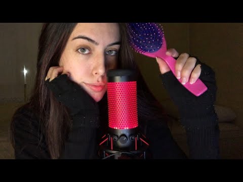 ASMR- CABELEIREIRA GROSSA CORTANDO SEU CABELO!