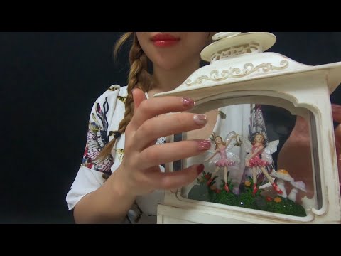 ASMRㅣOrgel Box Tapping│ScratchingㅣWhisperingㅣUnboxingㅣTappingㅣオルゴールㅣ오르골 박스 탭핑ㅣ스크래칭ㅣ속상임ㅣ언박싱