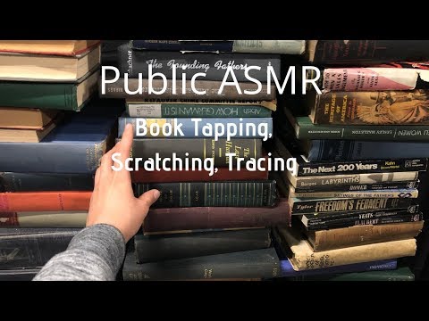 ASMR Book Tapping, Scratching & Tracing