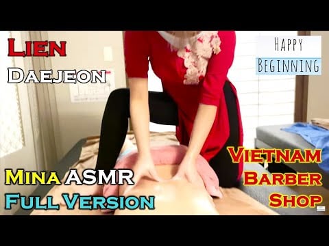 Vietnam Barber Shop Mina FULL VERSION - Lien Vietnam Healing (Daejeon, Korea) ASMR 4K UHD