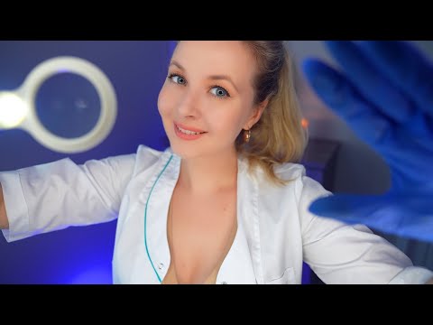 ASMR Skin examination with a dermatologist 👩‍⚕️