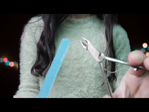 ASMR - FAZENDO SUAS UNHAS