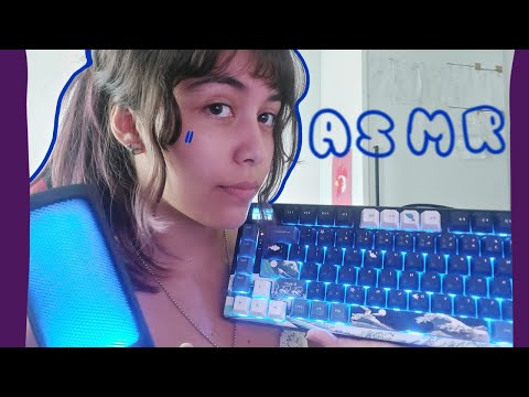 ASMR - teclado mecânico e cremoso!!!