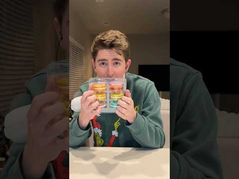ASMR Macaroon Taste Test #mukbang