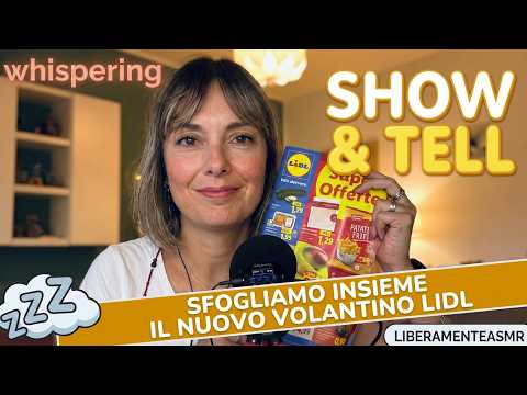 ASMR ITA Intense Whispering ✨Il nuovo volantino Lidl sarà soporifero?✨ #showandtell 