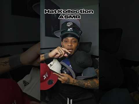 Hat Kollection ASMR #asmr #fabricscratching #tappingasmr #asmrsounds #fyp