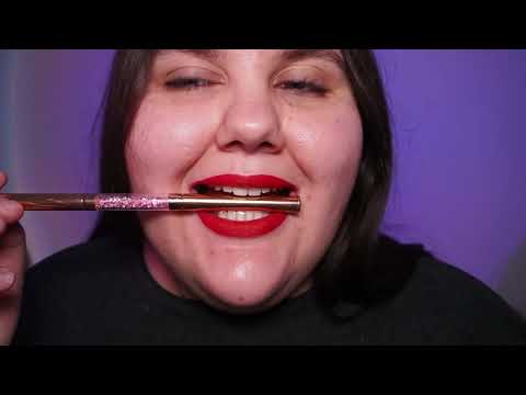 ASMR: Lightly tapping my teeth on a stick | Clear triggers