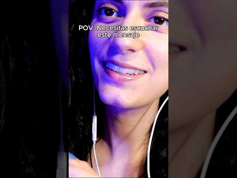 Tengo un mensaje para ti #asmr #asmrespañol #shorts