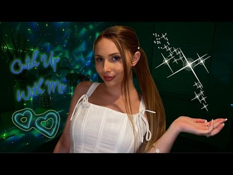 ASMR Chit Chat to Help You Sleep 💤💙🌑 (Catch Up With Me)