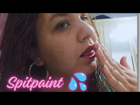 ASMR/SPITPAINT Caseirinho, pintando você💦