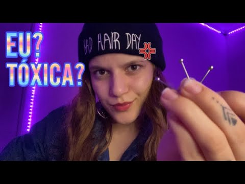 ASMR || BODY PIERCING TÓXICA E INDELICADA APLICANDO SEU PIERCING