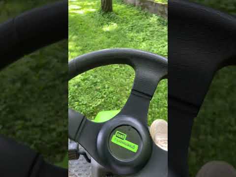 Mowing is like a meditation for me.
