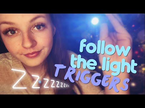 Eye exam ft light triggers & follow the light - ASMR