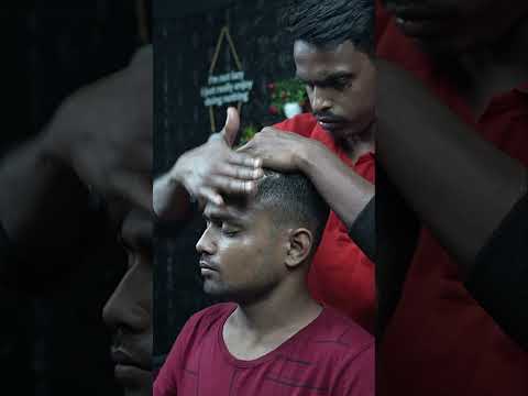 Pain Relief Head And Body Massage ASMR With Neck Cracking #shorts