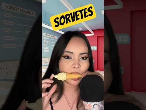 eiii quero você tem sorvetes??? #asmr #sorvete #icecream