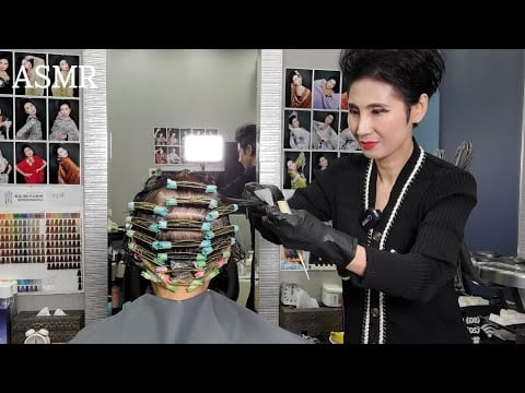 Korean Swift ASMR Hair Salon: Quick & Energizing Sounds for Ultimate Relaxation 🔥⚡