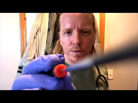 One Minute ASMR Cranial Nerve Exam