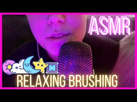 ASMR - Relaxing Brushing 🖌️😴 (Pillow Brushing and Scratching You to Sleep)