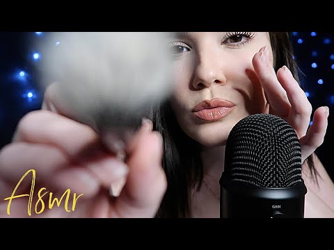 ASMR: PINCEL NA TELA COM SUSSURROS INTENSOS - Naiane