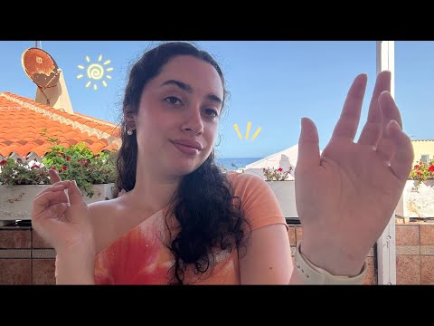 ASMR - À TENERIFE FACE À L’OCÉAN 🏝️ (triggers, blabla & désolée la France ⚽️...)