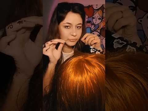 Asmr eating your hair #relax