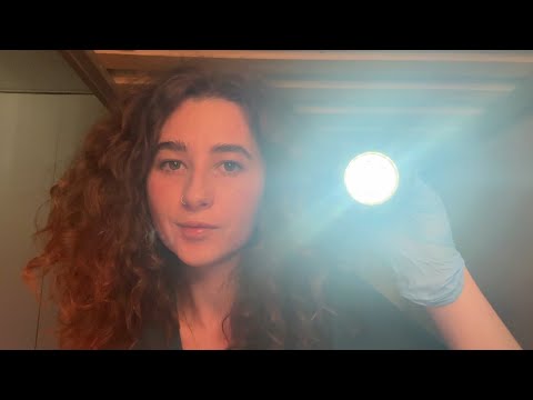 ASMR ~ doctor’s appointment (check in & exam) 👩‍⚕️ 🔦