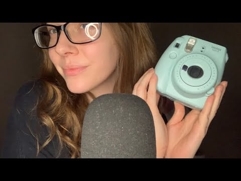 ASMR Tapping On A Polaroid Camera | No Talking