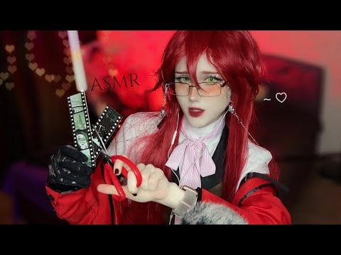 ASMR: Flirtiest Interview Ever ~♡ (Grell Sutcliff Cosplay RolePlay)