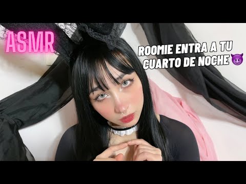 ASMR| Roomie Entra a Tu Cuarto de Noche 😈 (Roleplay)