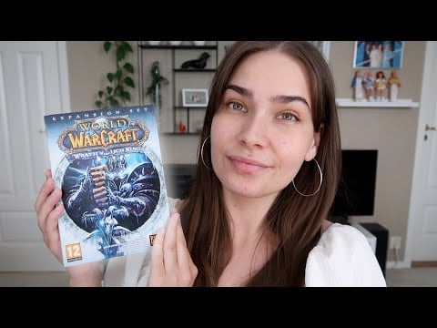 ASMR Nostalgic World of Warcraft Wrath of the Lich King Unboxing