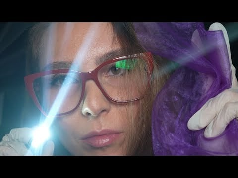 ASMR 🩻 Cranial Nerve Exam - taking a extra close look at you