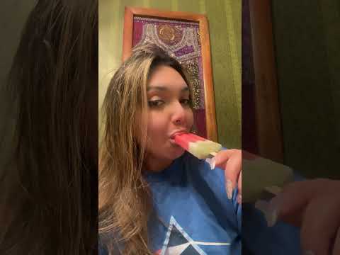 ASMR JONNY POPS WATERMELON | fruit popsicle eating sounds