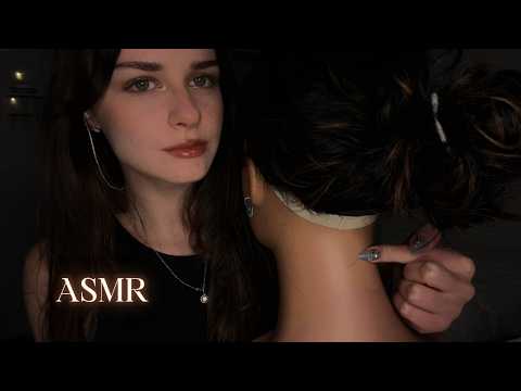 Nape of Neck Scratching ASMR No Talking