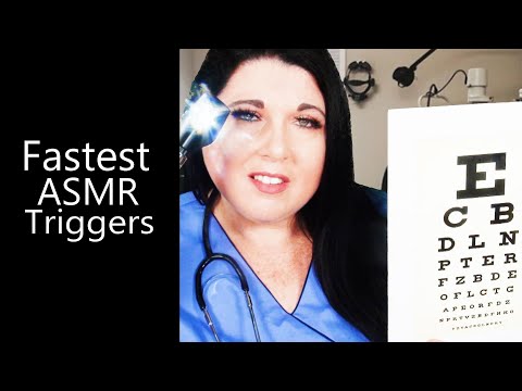 Fastest ASMR Triggers Cranial Nerve Exam, Spa Massage, Eye Exam, Haircut, Ear Cleaning, Ear Exam