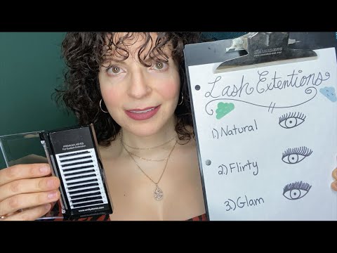 ASMR Roleplay Eyelash Extensions