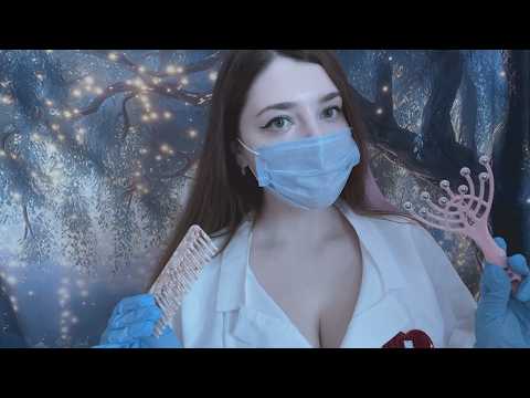 АСМР Трихолог ухаживает за твоими волосиками 👩‍⚕ Полный релакс 💆🏻‍♀️ ASMR Trichologist Roleplay 🤍