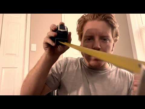 ASMR Wooden Ruler - Fastest ASMR Eye Exam - 1 Minute ASMR