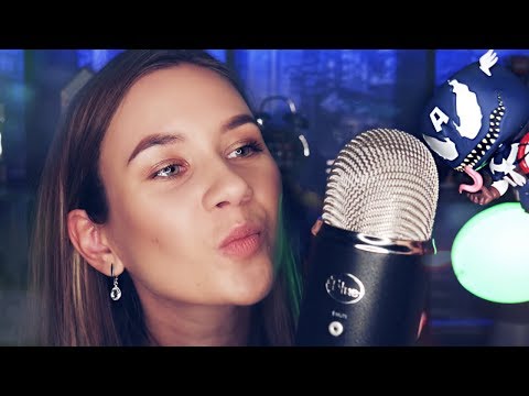 100 ТРИГГЕРОВ ЗА 5 МИНУТ АСМР | 100 TRIGGERS IN 5 MINUTES ASMR | BLUE YETI