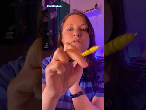 BACK TO SCHOOL #asmr #asmrita #carlottasmr #backtoschool #backtoschoolasmr #asmrbacktoschool