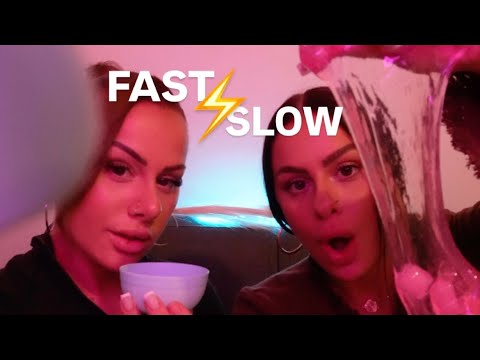 ASMR I SLOW VS FAST BATTLE