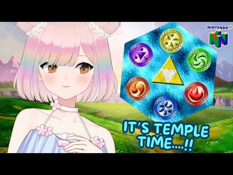 【LEGEND OF ZELDA: OCARINA OF TIME】it's time for some SERIOUS temples | first playthrough【EN/日本語】