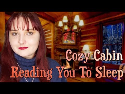 Cozy Cabin ☕ 🏠❄️Reading You To Sleep [ASMR]