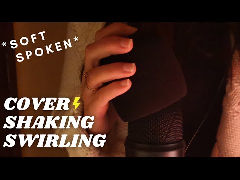 ASMR - FAST and AGGRESSIVE MIC COVER PUMPING, SWIRLING, Rubbing with ITA/ENG Soft Spoken 😍