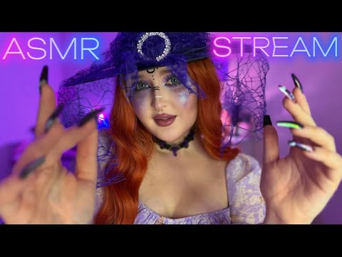 ASMR СТРИМ✨Ведьма наколдует сладкий сон 💤 💜🪄